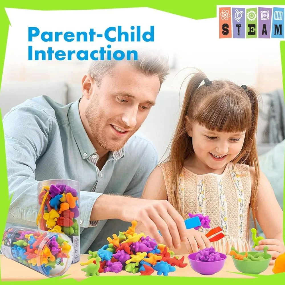 Counting Educational Learning Toy Set with Sorting Cups